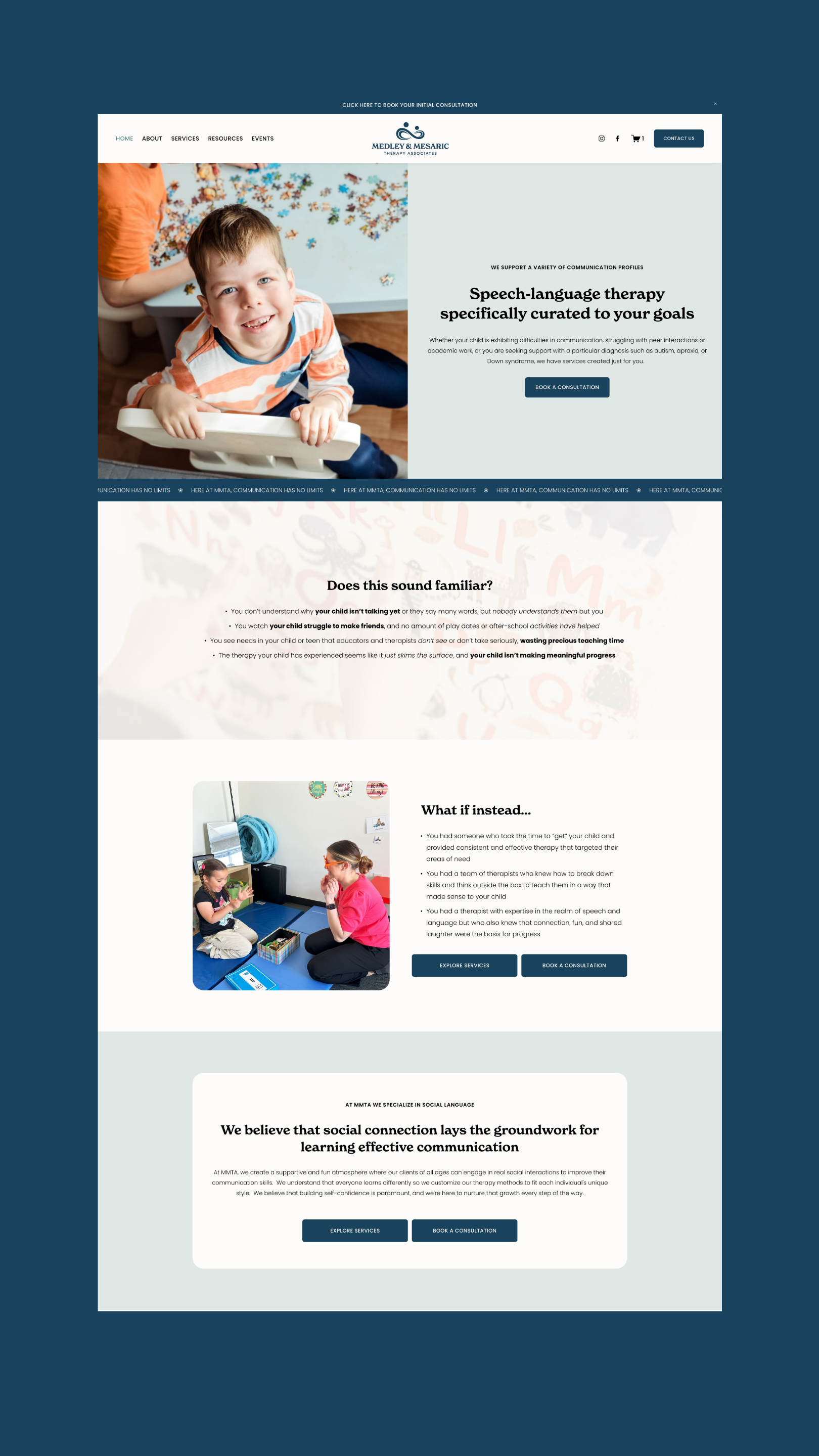 therapist web design agency